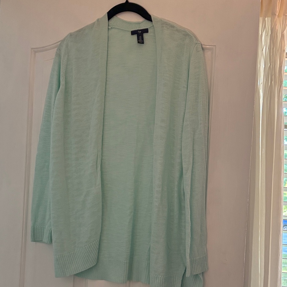 GAP Light Mint Cardigan